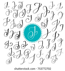 J In Cursive : Cursive J Worksheets To Practice Capital Upper And ...