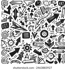 Set of Hand drawn vector Design
