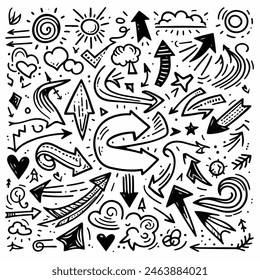 Set of Hand drawn vector Design
