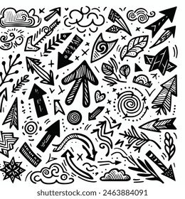 Set of Hand drawn vector Design
