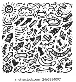 Set of Hand drawn vector Design
