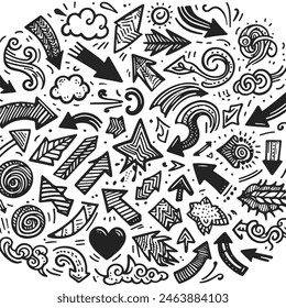 Set of Hand drawn vector Design
