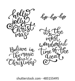 christmas quotes black background
