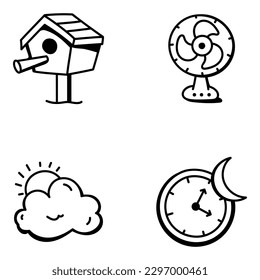 Set of Hand Drawn Vectors

