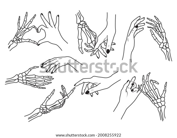 Fist Hand Skeleton Images Stock Photos Vectors Shutterstock