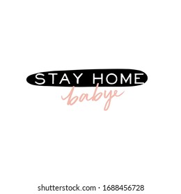 Set of hand lettering with Coronavirus messages for stay home. Protect from Covid-19 epidemic handwritten hashtag. Self-isolation and quarantine phrases for social media, banners, web, stickers, tags