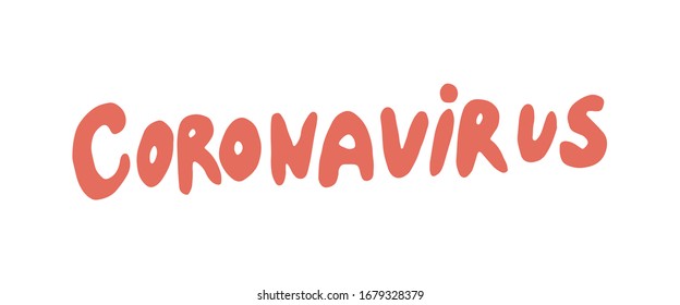 Set of hand lettering with quarantine and coronavirus tips. Different quotes vector in hand drawn style. Phrases for social networks, flyers, stickers