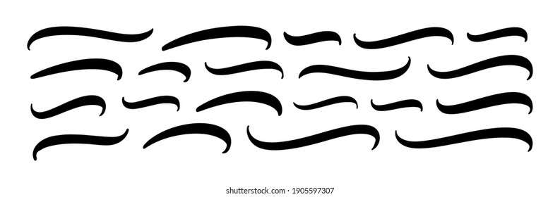 Swooshes Free Stock Vectors