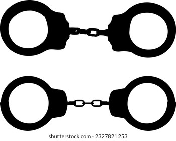 Conjunto de esposas Silhouette Vector Art