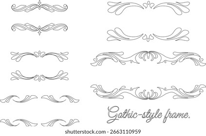Conjunto de marcos decorativos dibujados a mano en monocromo. Blanco con bordes negros.