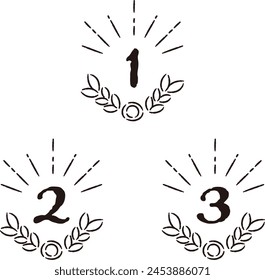 Un conjunto de piezas de clasificación sueltas y lindas dibujadas a mano. Ideal para el acabado con una impresión áspera y elegante. Ilustración vectorial.