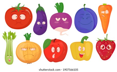 Featured image of post Steps to Prepare Cartoon Fruit And Vegetables Characters