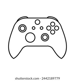 Set Handheld Gaming Console Game Boy Gameboy Controller Icon Simple Minimalist Vector EPS PNG Clip Art No Transparent Background
