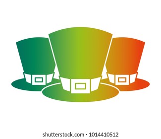 set of hat of leprechaun accessory