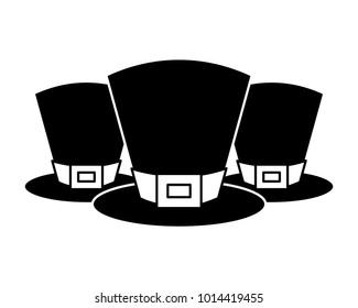 set of hat of leprechaun accessory