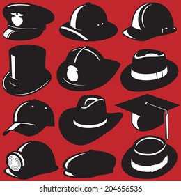 Set of Hats