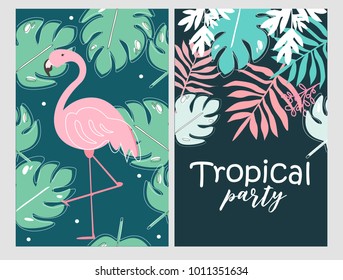 Set for an Hawaiian party