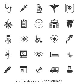 set of healthcare icons, with black line, use for medical website or pictogram presentation asset, medicine, hospital, editable stroke, collection icon, perfect pixel signature.