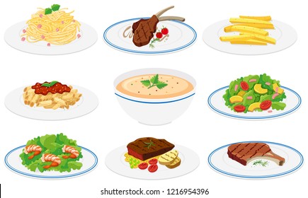 Cartoon Dish Images, Stock Photos & Vectors | Shutterstock