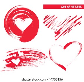 set of hearts