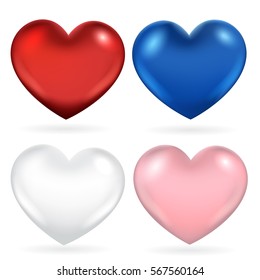 Set hearts.