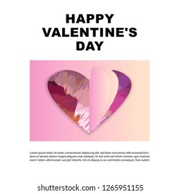 Set of hearts. saint valentine's day. 14 february. vector EPS 10