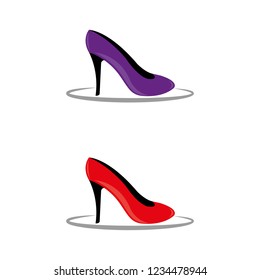 a set of high heels icons