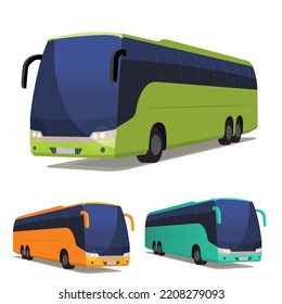 conjunto de autobuses de alta velocidad  