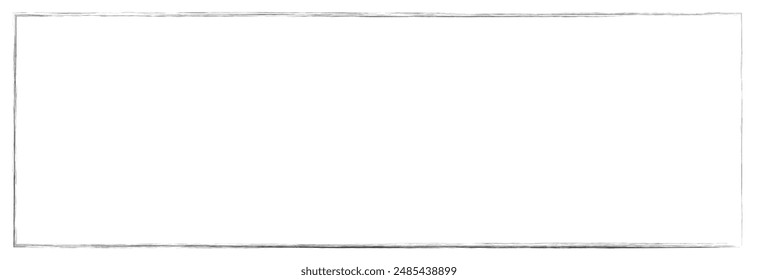 Conjunto de Elementos dibujados a mano de la pluma del pincel del resaltador. Rectángulo garabateado realzado amarillo en elegante Ilustración vectorial de dibujos a mano del marco negro para el diseño del memo del texto o el logotipo del estilo de la escuela