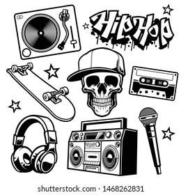 set hip hop culture objects
