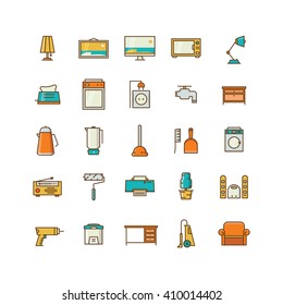 Set of Home Appliance Icon
