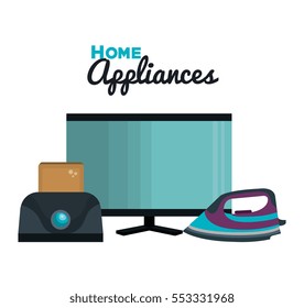set home appliances icons