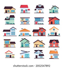 Set von Homebundpaket, Vektorgrafik Design eps.10