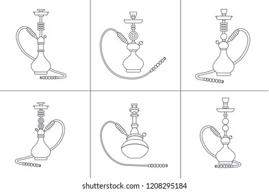 Hookah Outline High Res Stock Images Shutterstock