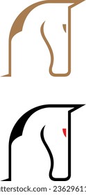 a set of horse icons