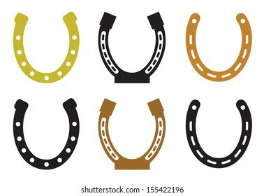 Set of horseshoe