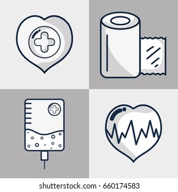 set hospital element to emergency