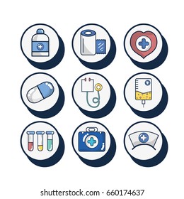 set hospital element to emergency