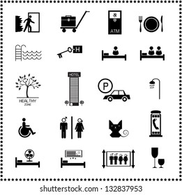 set of Hotel icons