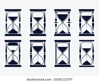 A set of Hourglass Vector design.