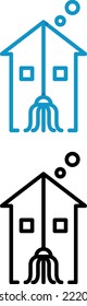 a set of house cleaning icons