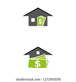 a set of house icons