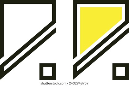 a set of house icons