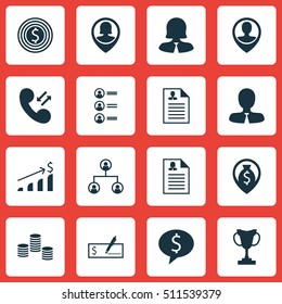 Set Of Hr Icons On Pin Employee, Tournament And Bank Payment Topics. Editable Vector Illustration. Includes Employee, Stacked, Cup And More Vector Icons.