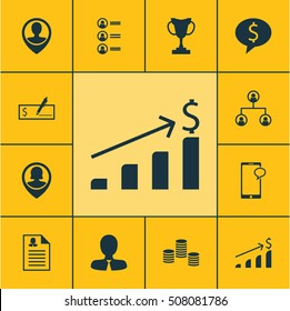 Set Of Hr Icons On Tree Structure, Messaging And Bank Payment Topics. Editable Vector Illustration. Includes Discussion, Female, Resume And More Vector Icons.