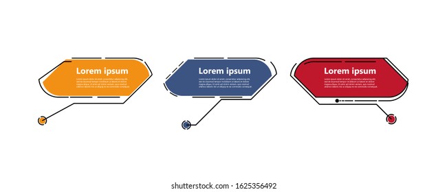 Set of HUD style layouts for web, brochure, presentation or infographics. Futuristic callout bar labels, information call box bars and modern digital info boxes layout templates. Callouts titles.