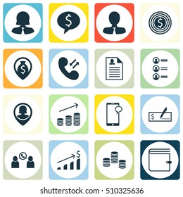 Set Of Human Resources Icons On Business Goal, Female Application And Business Deal Topics. Editable Vector Illustration. Includes Growth, Chat, Map And More Vector Icons.