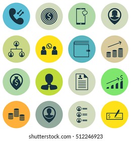 Set Of Human Resources Icons On Job Applicants, Wallet And Money Navigation Topics. Editable Vector Illustration. Includes Stacked, Organisation, Resume And More Elements