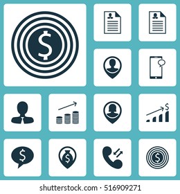 Set Of Human Resources Icons On Business Goal, Curriculum Vitae And Employee Location Topics. Editable Vector Illustration. Includes Chat, Growth, Increase And More Vector Icons.