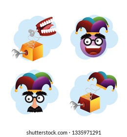 set humor things to fools day celebration